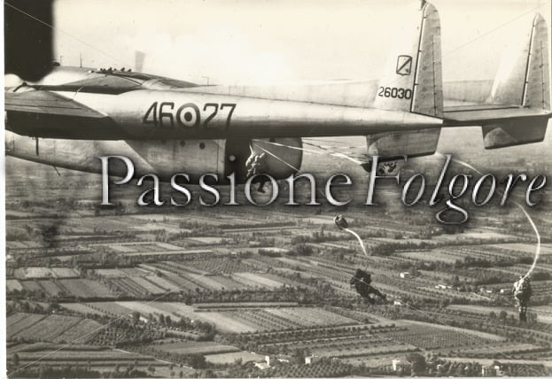 Lanci da C-119 Fairchild ( Pisa 1958 -’59 circa) - Passione Folgore