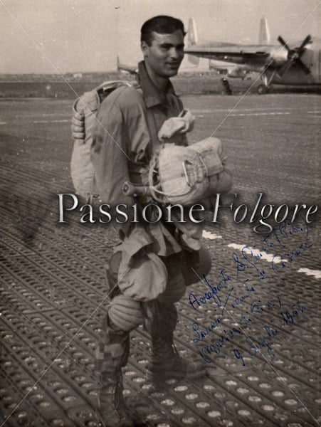 Sabotatore Rolando Fiorentini a San Giusto di Pisa -San Rossore-Marina di Pisa - Passione Folgore