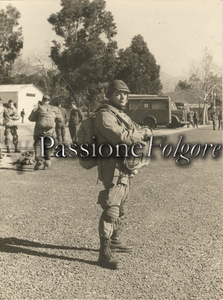 PARACADUTISTA DEL CMP – GENNAIO 1957 CORSO A GUIDONIA - Passione Folgore