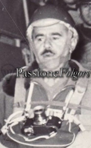 UNA FOTO ICONA DEL GRANDE COMANDANTE GAETANO ARGENTO (ANNI ’50) - Passione Folgore